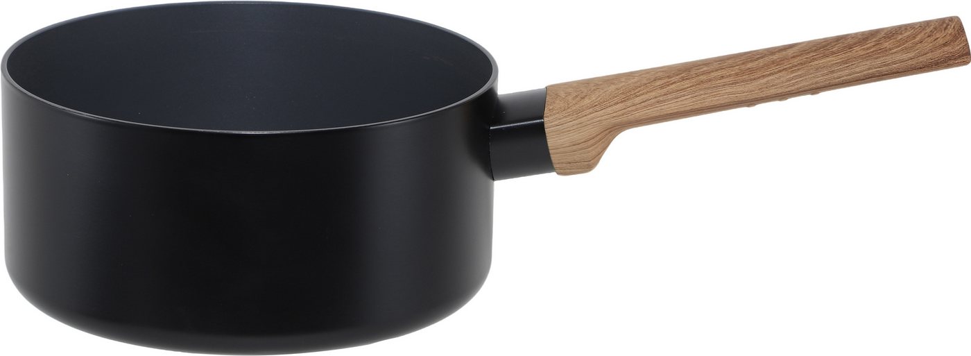 Hanseatic Topf-Set ALU SCANDI, mit Antihaftbeschichtung, Aluminium (Set, 9-tlg., Stielkasserolle 16 cm, Kochtopf 16/20/24 cm, Bratpfanne 24/28 cm), für alle Her – Bild 5 von 5