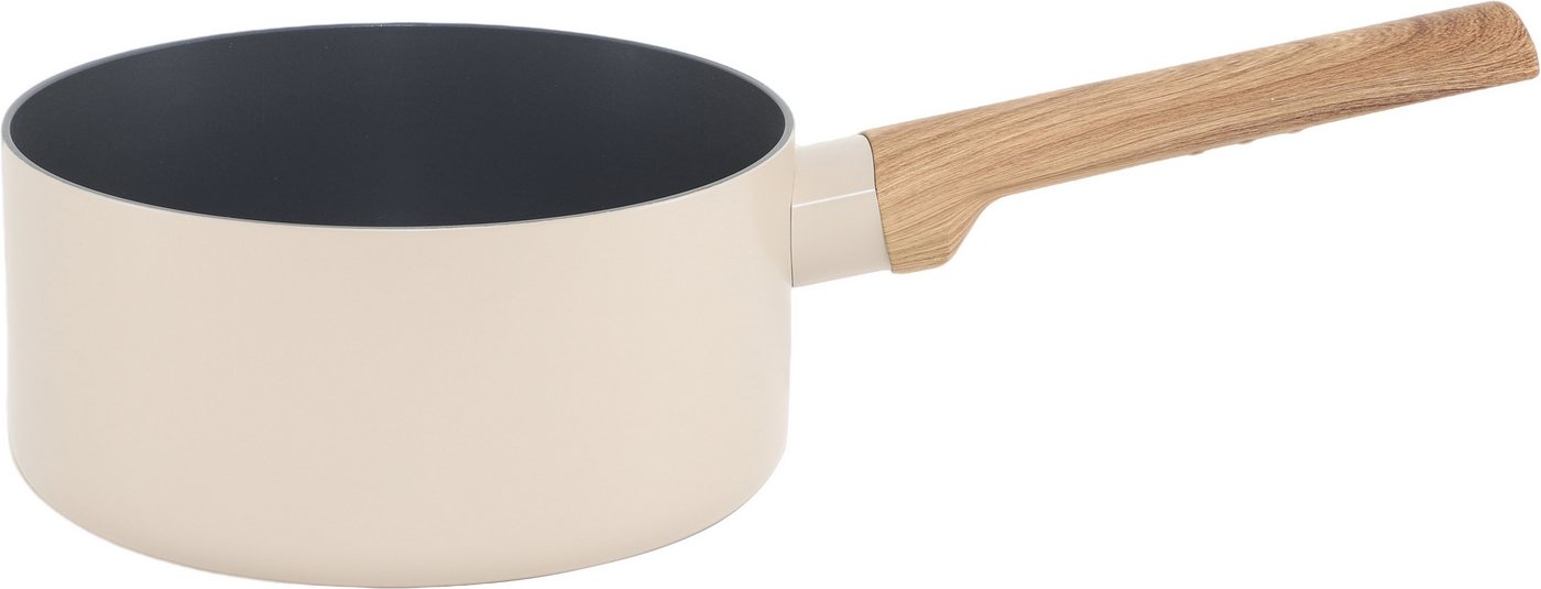 Hanseatic Topf-Set ALU SCANDI, mit Antihaftbeschichtung, Aluminium (Set, 9-tlg., Stielkasserolle 16 cm, Kochtopf 16/20/24 cm, Bratpfanne 24/28 cm), für alle Her – Bild 5 von 5