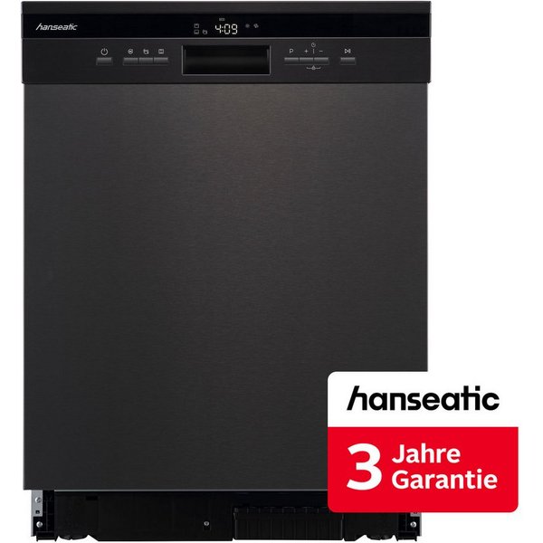 Hanseatic Unterbaugeschirrspüler HD6B14B35E, 14 Maßgedecke, inkl. 3 Jahre Herstellergarantie