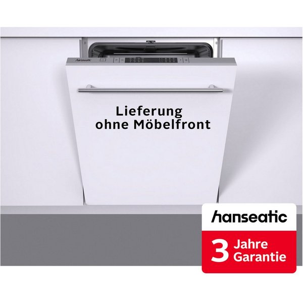 Hanseatic vollintegrierbarer Geschirrspüler HGVI6082C13J7713DS, 13 Maßgedecke, inkl. 3 Jahre Herstellergarantie