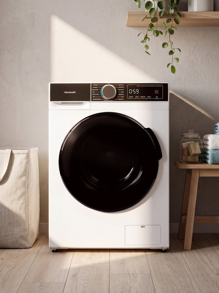 Hanseatic Waschmaschine HWMA714A, 7 kg, 1400 U/min, inkl. 5 Jahre Langzeitgarantie – Bild 2 von 5