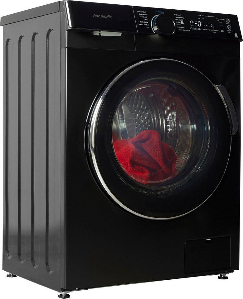 Hanseatic Waschmaschine HWMK814A1BI, 8 kg, 1400 U/min, inkl. 3 Jahre Herstellergarantie – Bild 2 von 5