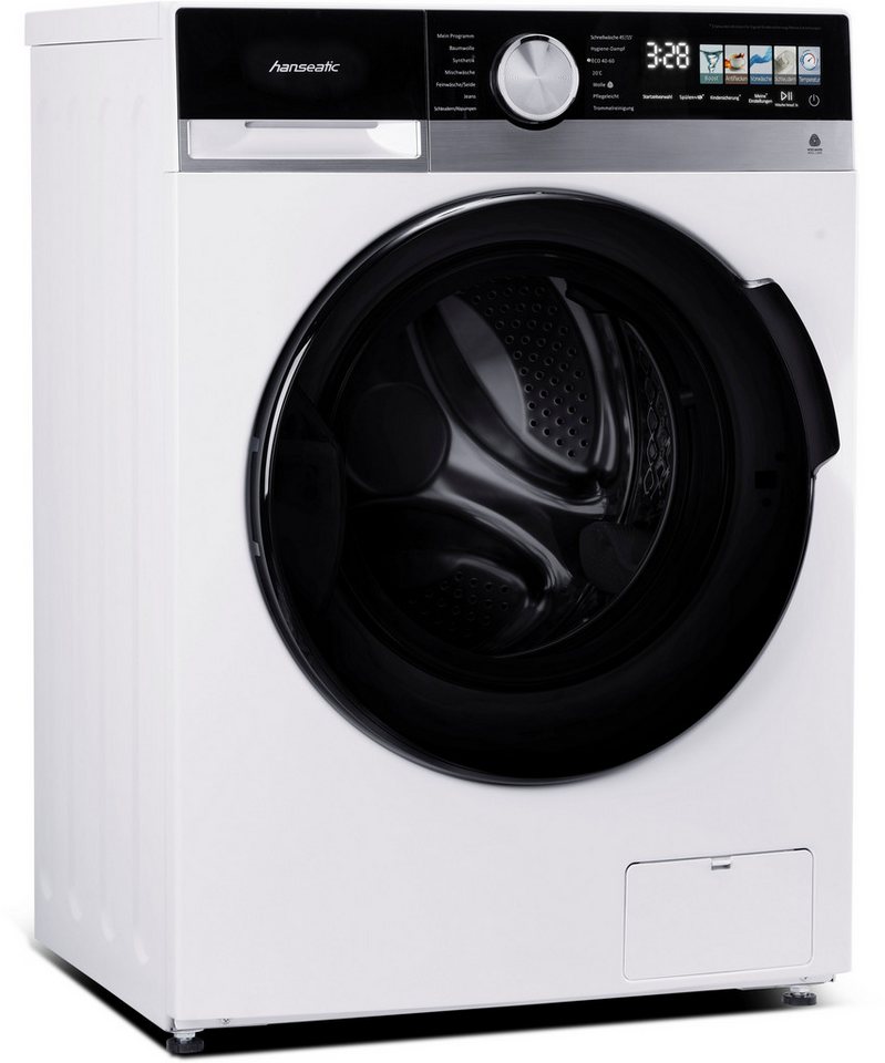 Hanseatic Waschmaschine HWMM5814A3, 8 kg, 1400 U/min, inkl. 3 Jahre Herstellergarantie – Bild 2 von 5