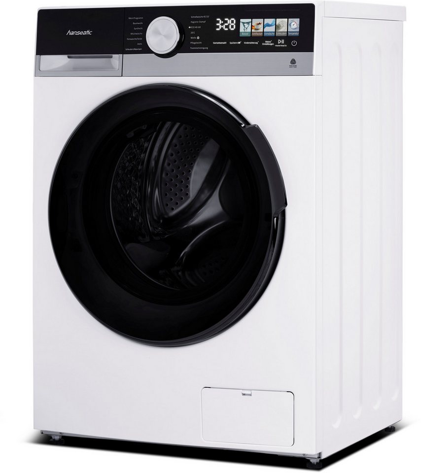 Hanseatic Waschmaschine HWMM5814A3, 8 kg, 1400 U/min, inkl. 3 Jahre Herstellergarantie – Bild 4 von 5