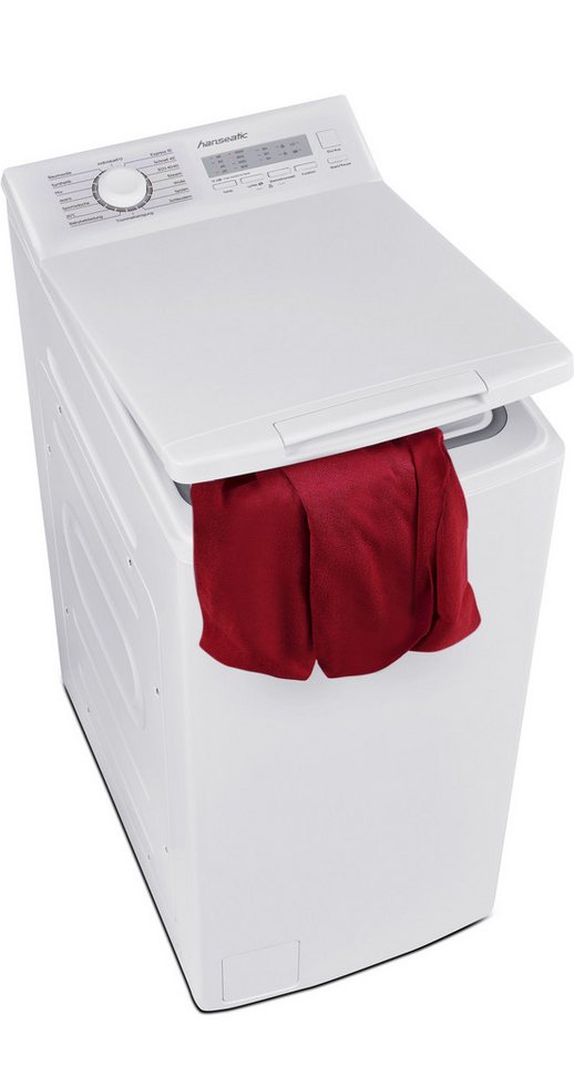 Hanseatic Waschmaschine Toplader HTW510C, 5 kg, 1000 U/min, inkl. 3 Jahre Herstellergarantie – Bild 2 von 5