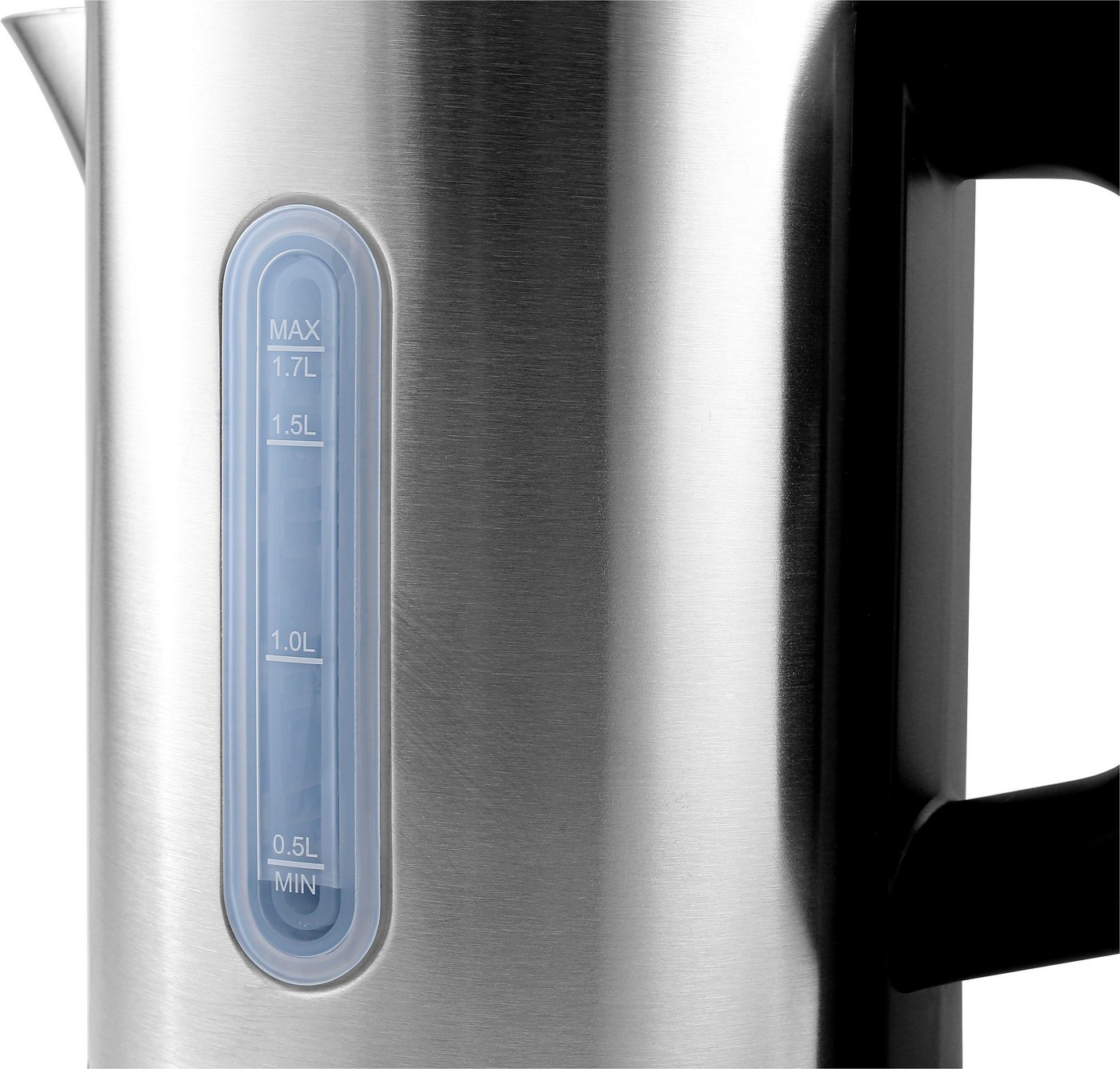 Hanseatic Wasserkocher HWK1752200SD, 1,75 l, 2200 W, inkl. 3 Jahre Herstellergarantie – Bild 4 von 5