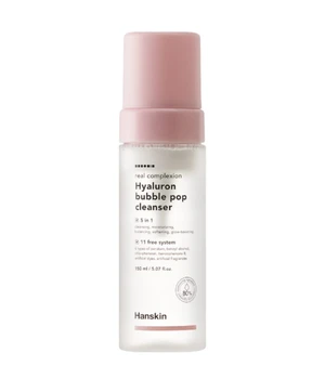 Hanskin Real Complexion Hyaluron Bubble Pop Cleanser Reinigungsschaum · 150 ml