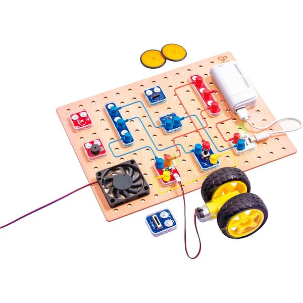 Hape Experimentierkasten Forscher Schaltkreise-Set Basic