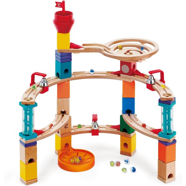Hape Kugelbahn-Bausatz Aus der Burg entkommen, (102-tlg)
