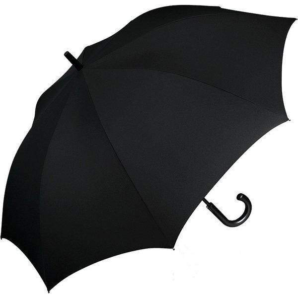 HAPPY RAIN Stockregenschirm Selection Regenschirm Stockschirm Golf AC Kinematic, schwarz