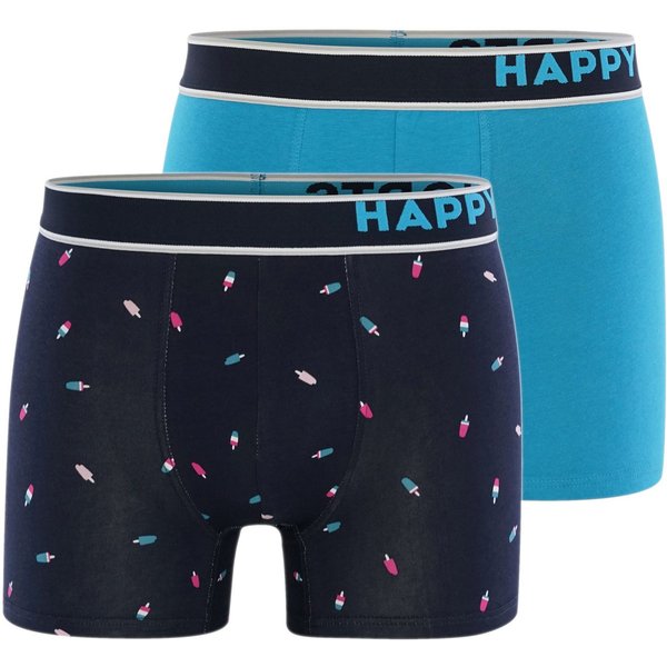 HAPPY SHORTS Retro Pants 2-Pack Trunks (2-St)