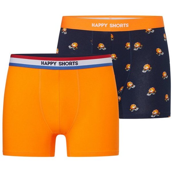 HAPPY SHORTS Trunk Koningsdag (2-St) Unterhose, Unterwäsche, Boxer Trunk