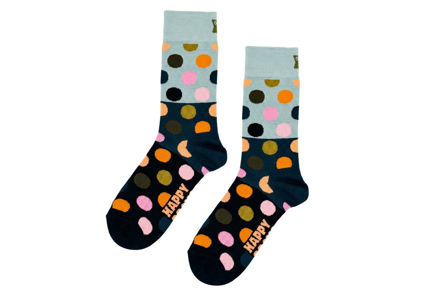 Happy Socks Freizeitsocken 3er Pack Baumwoll Socken mit Motiv Classic, Unisex – Bild 2 von 4