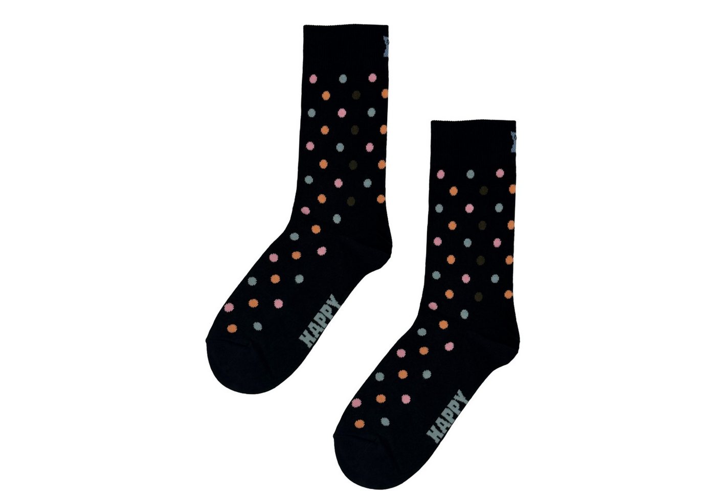 Happy Socks Freizeitsocken 3er Pack Baumwoll Socken mit Motiv Classic, Unisex – Bild 4 von 4