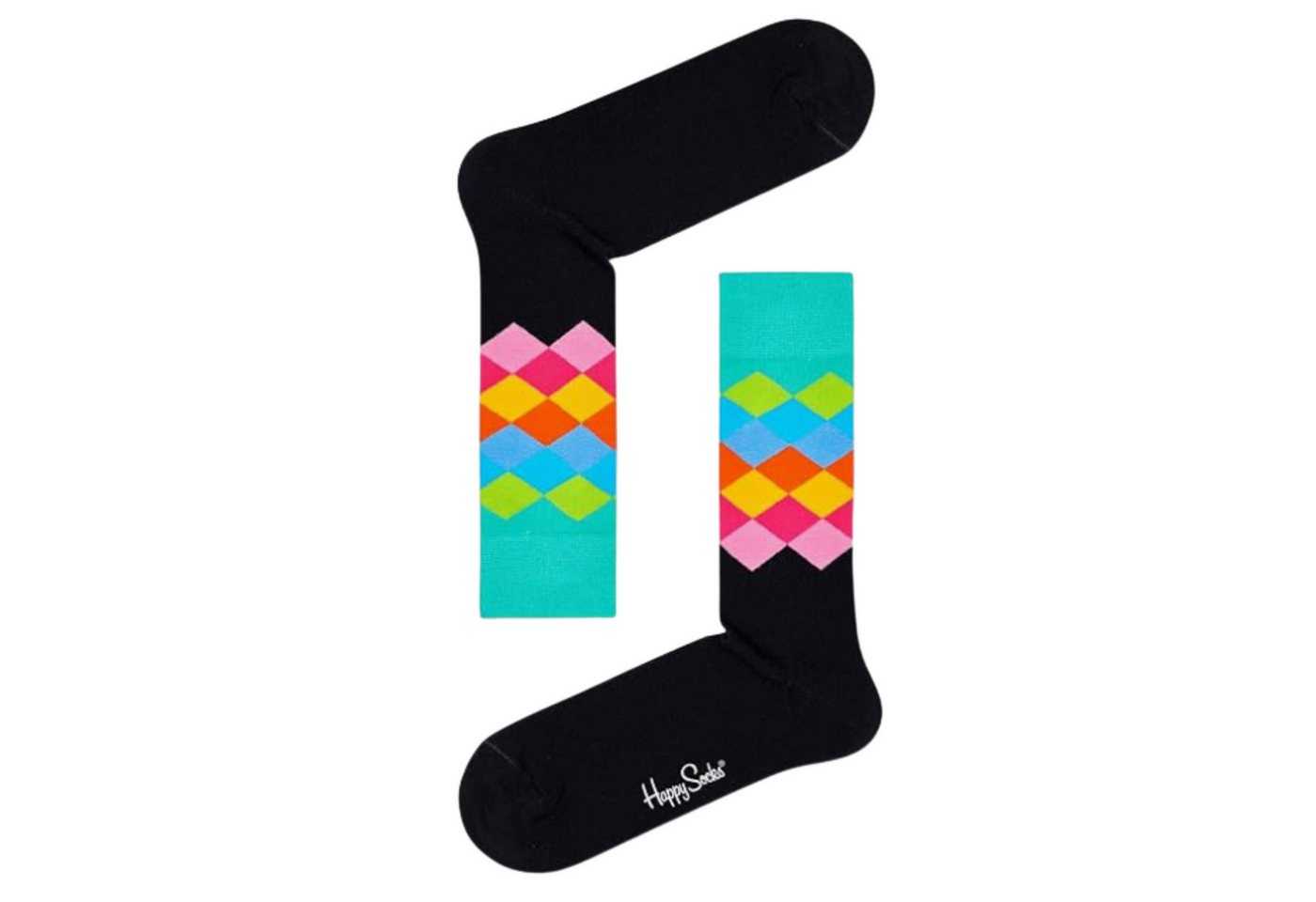 Happy Socks Freizeitsocken 4er Pack (41-46) Baumwoll Socken mit Motiv Classic Socks – Bild 4 von 5