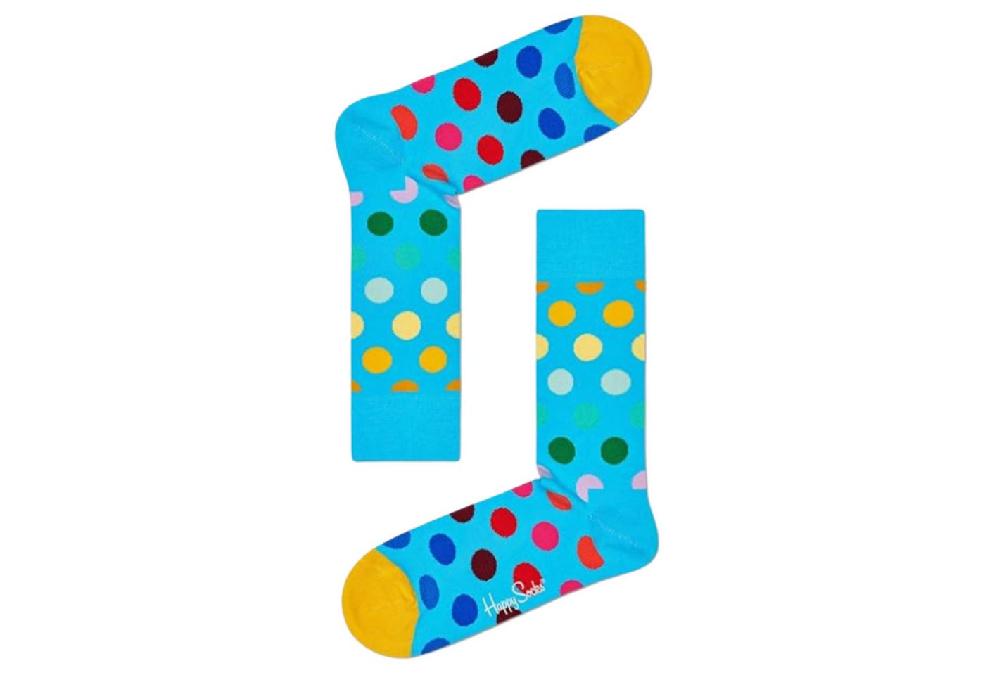 Happy Socks Freizeitsocken 4er Pack (41-46) Baumwoll Socken mit Motiv Classic Socks – Bild 5 von 5