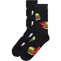 HAPPY SOCKS Happy Socks Unisex Socken, 2er Pack - Geschenkbox, Farbmix, Größe 36-40 in Bunt