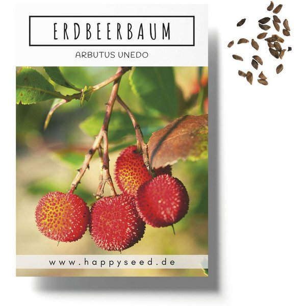 HappySeed Blumensamen Erdbeerbaum Samen - Arbutus unedo, Blumen