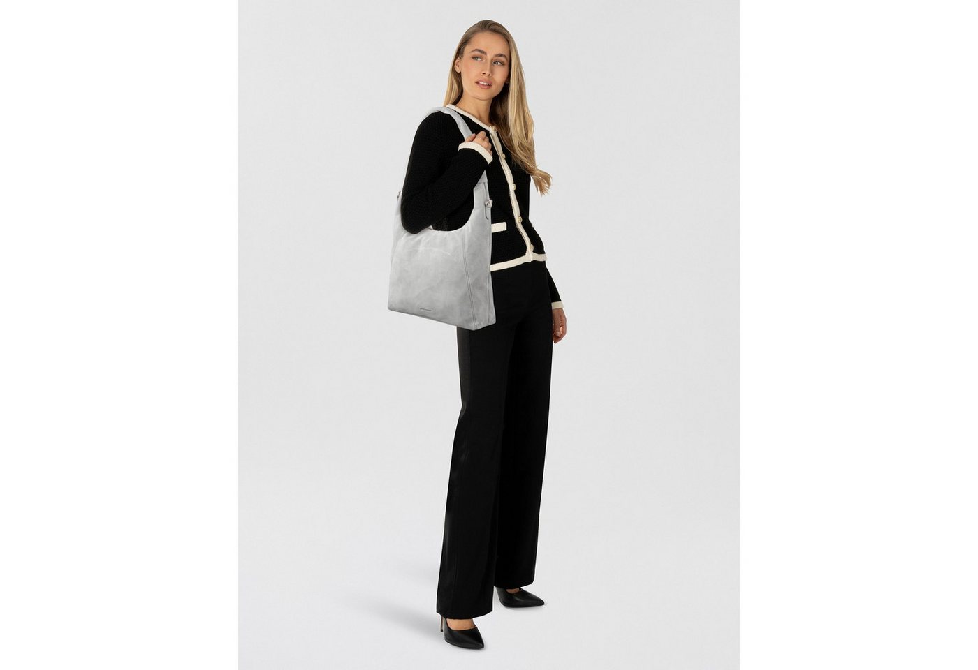 HARBOUR 2nd Schultertasche Laurine, Leder – Bild 2 von 5