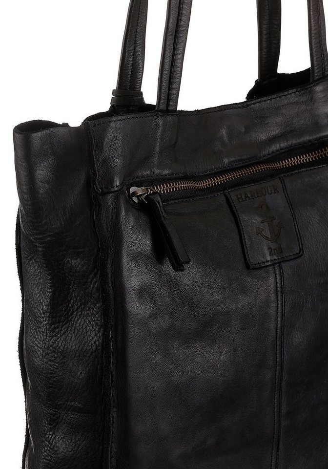 HARBOUR 2nd Shopper Elbe 1, Damen Schultertasche, Umhängetasche mit Schmuckanhänger – Bild 4 von 4
