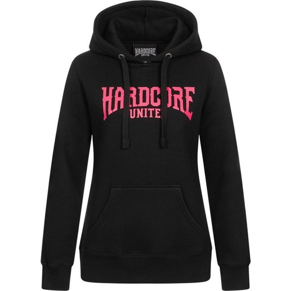 Hardcore United Rundhalspullover Bobby Frauen Kapuzensweatshirt
