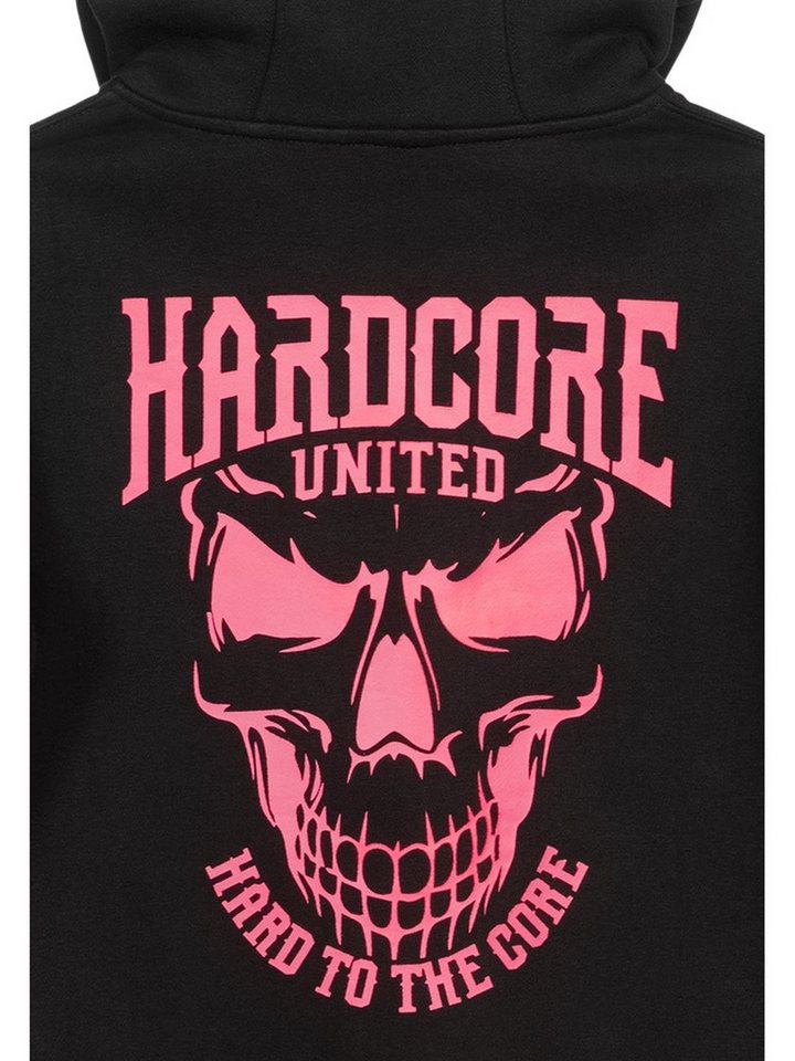 Hardcore United Rundhalspullover Bobby Frauen Kapuzensweatshirt – Bild 4 von 5