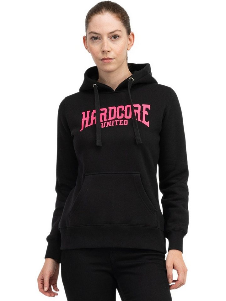 Hardcore United Rundhalspullover Bobby Frauen Kapuzensweatshirt – Bild 5 von 5