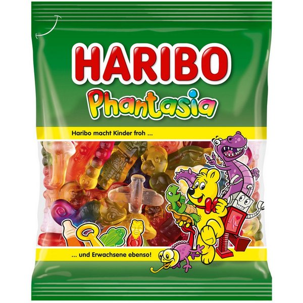 HARIBO Süßigkeit, Haribo Phantasia Fruchtgummi und Schaumzucker bunte Mischung 175g