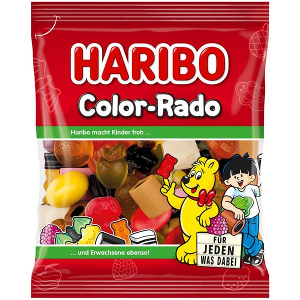 HARIBO Süßigkeit, Haribo Color Rado Klassiker unter den Haribo Mischungen 175g