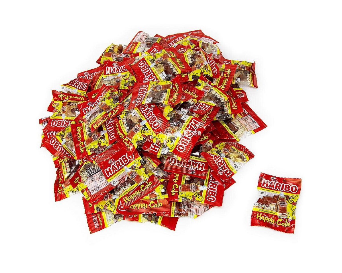 HARIBO Süßigkeit Happy Cola, Dose mit 100 Portionsbeuteln – Bild 2 von 5