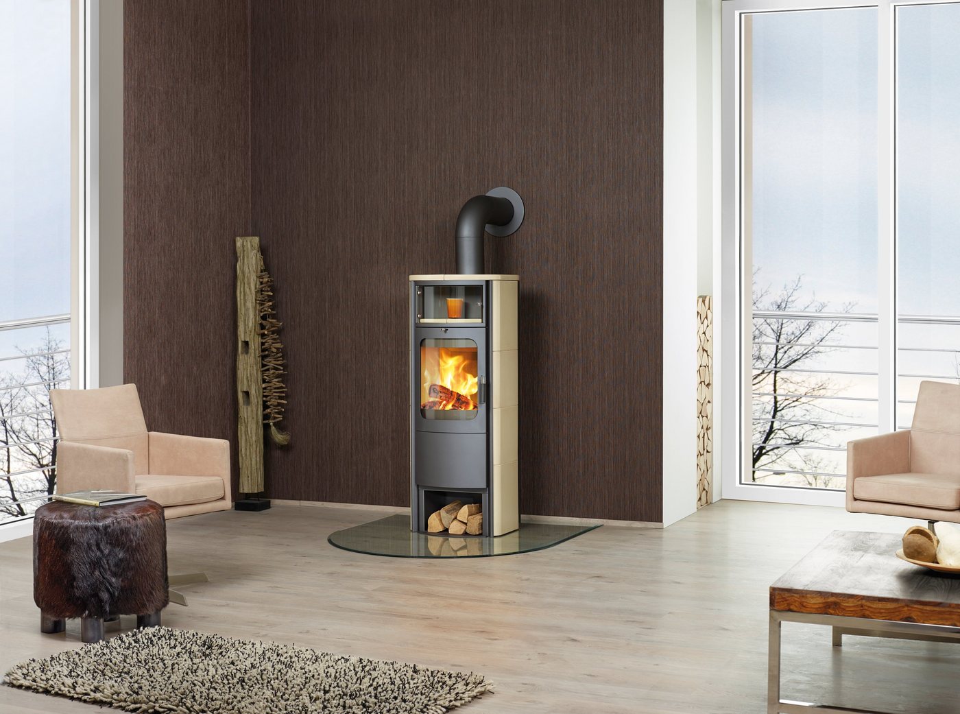 HARK Kaminofen »Opera B Grande«, 5 kW, Dauerbrand – Bild 2 von 5