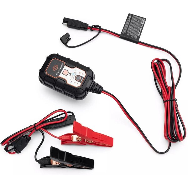 HARLEY-DAVIDSON Batterie-Ladegerät (1 mA, Wasserdichtes Ladegerät 1 AMP - Batterytender - 66000308)