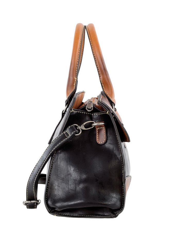 Harpa Henkeltasche LIORA, im klassischen Vintage-Look – Bild 4 von 5