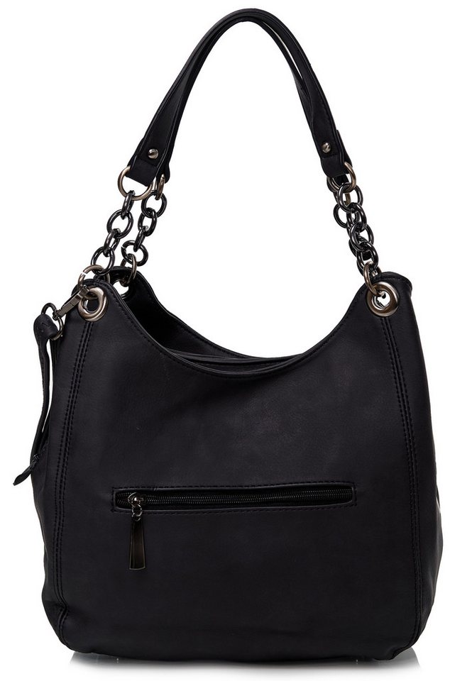 Harpa Schultertasche (1-tlg), mit aufwendigen Tragegriffen und feinem Lasercut – Bild 2 von 5