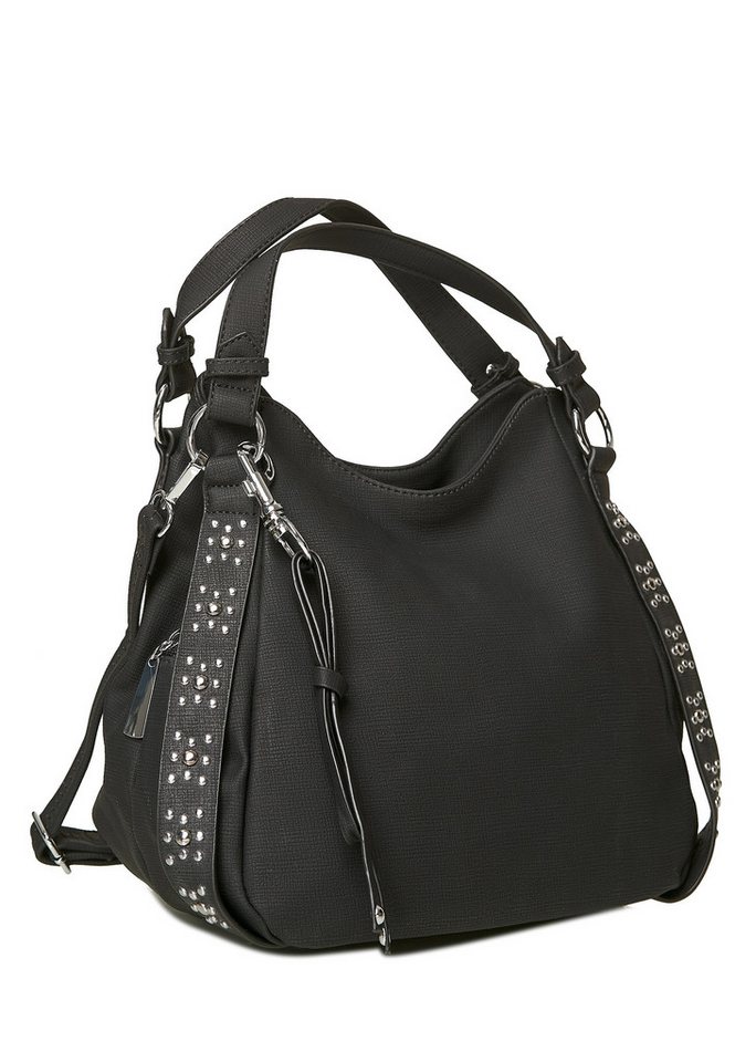 Harpa Schultertasche (1-tlg), mit dekorativen Nietenbesatz auf der Frontseite – Bild 2 von 5