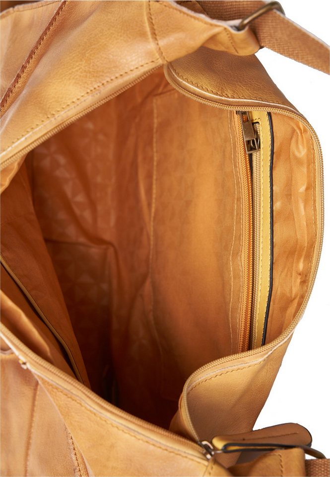 Harpa Schultertasche GEORGIA, in moderner Patchwork-Optik – Bild 4 von 5