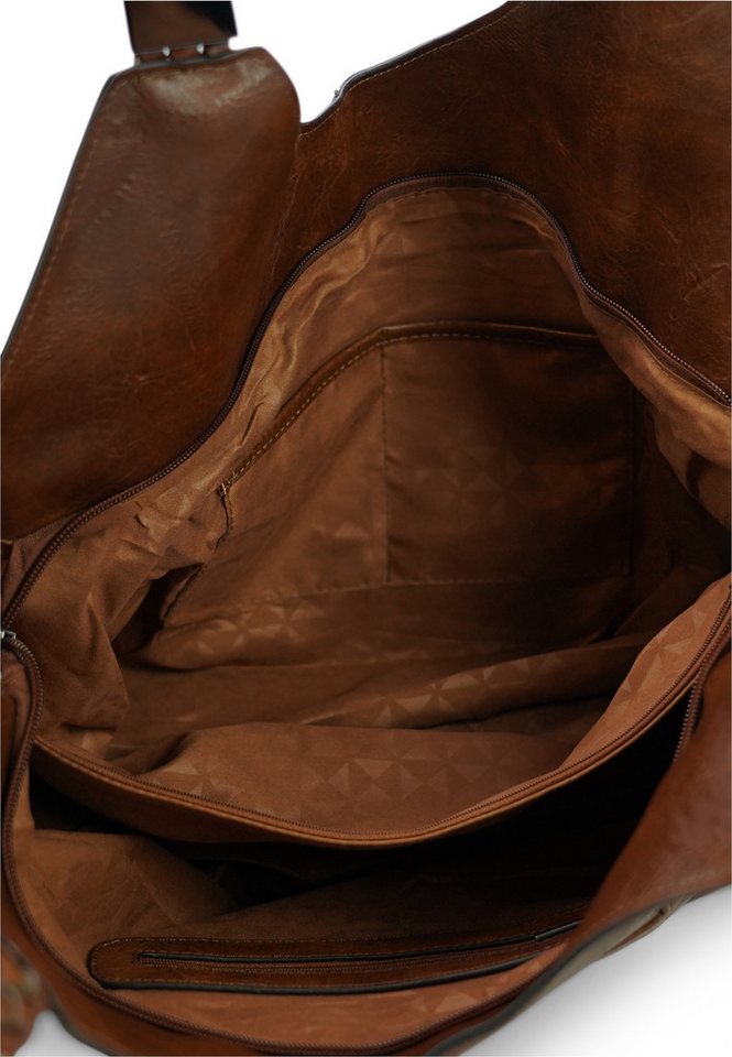 Harpa Schultertasche ZOELLA, mit geflochtenen Henkeln – Bild 4 von 5