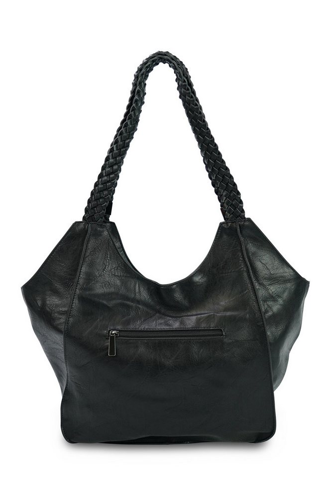 Harpa Schultertasche ZOELLA, mit geflochtenen Henkeln – Bild 3 von 5