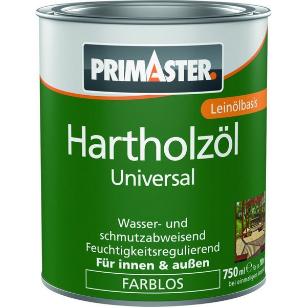 Primaster Hartholzöl Primaster Hartholzöl Universal 750 ml farblos