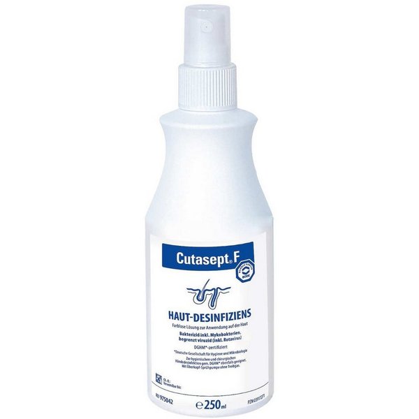 HARTMANN BODE Cutasept F Hautantiseptik 250 ml Hand-Desinfektionsmittel