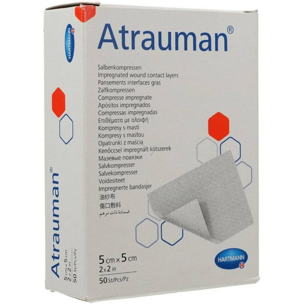 HARTMANN Fixierpflaster ATRAUMAN 5x5 cm steril Kompressen 50St