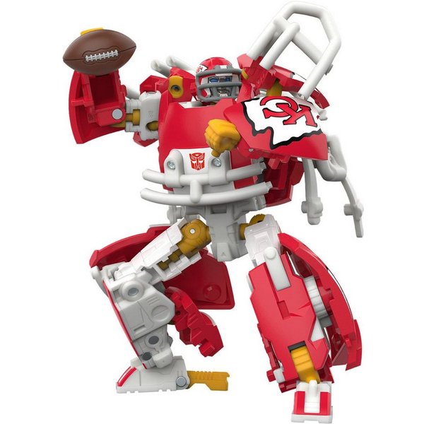 Hasbro Actionfigur Transformers x NFL Actionfigur Kansas City Chiefs: KC-59 14 cm