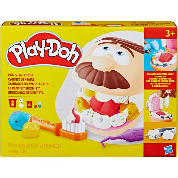 Hasbro Knetform-Set Play-Doh Zahnarzt Dr. Wackelzahn