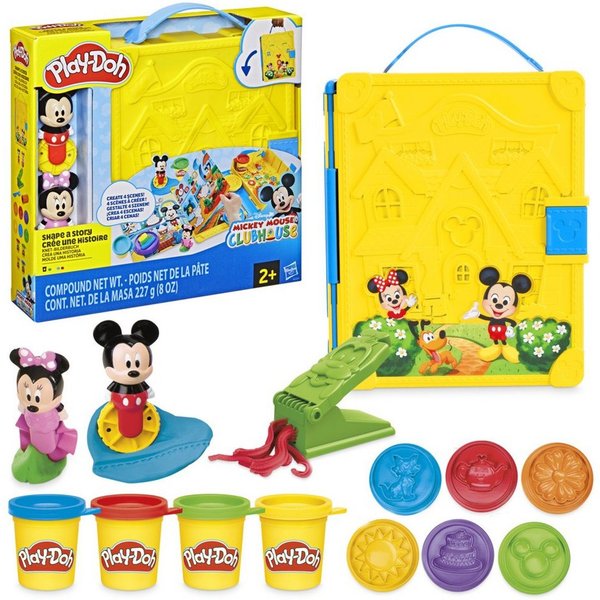 Hasbro Lernspielzeug PLAY-DOH Bilderbuch Disney Knete Junior