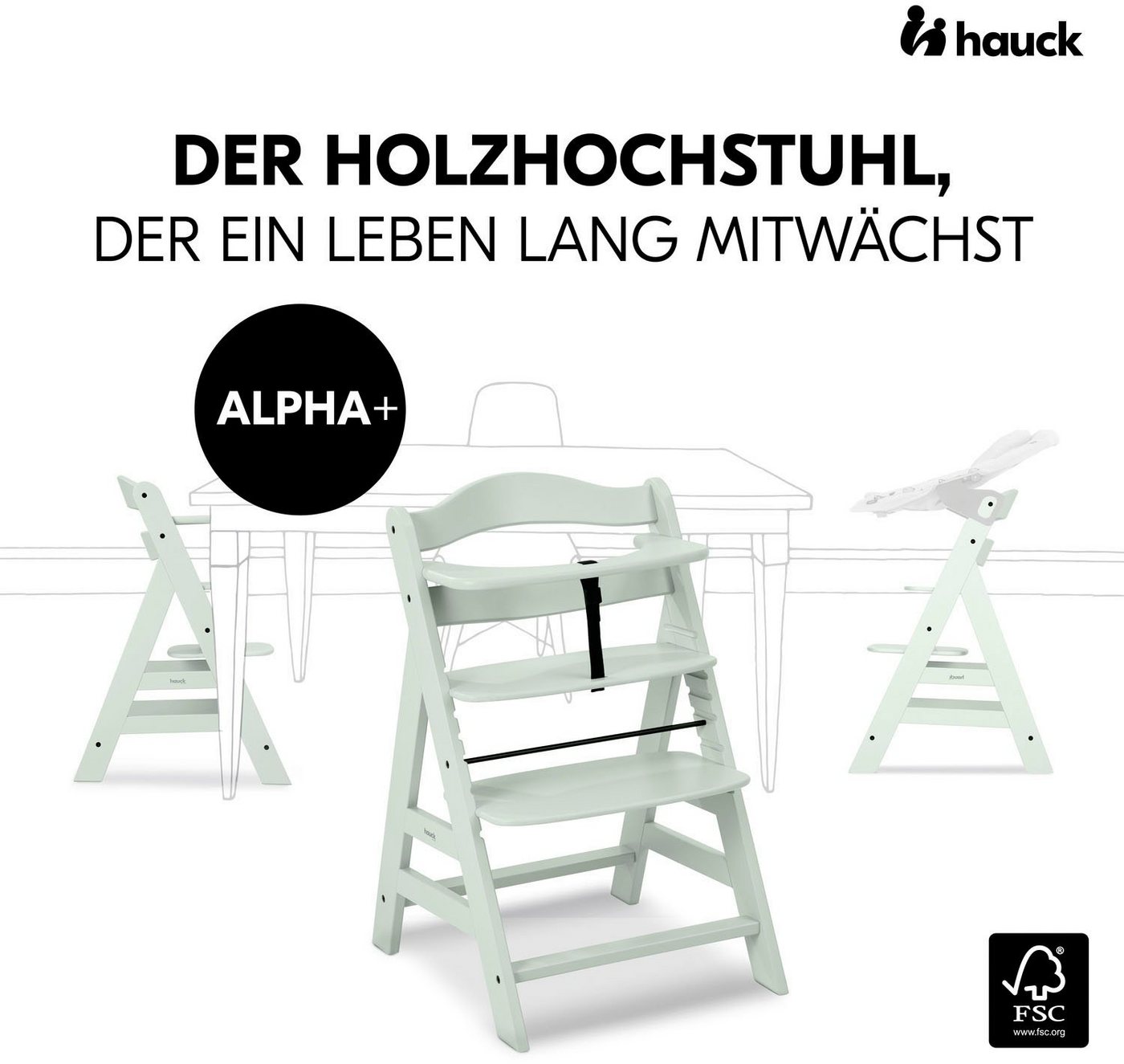 Hauck Hochstuhl Alpha+ – Bild 2 von 5
