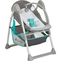 Hauck Hochstuhl Sit'n Relax - Hearts, Baby & Kinder Hochstuhl Babyliege Höhenverstellbar, Räder Klappbar
