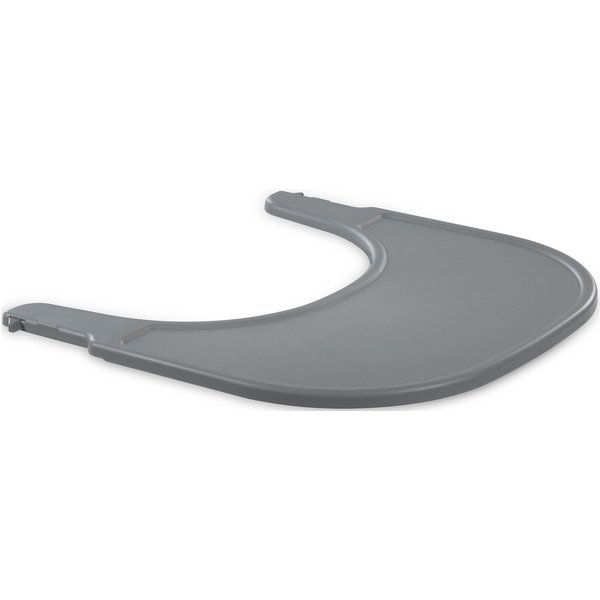 Hauck Hochstuhltablett Alpha Click Tray, grau, Kunststoff, Hauck Hochstuhl Alpha+
