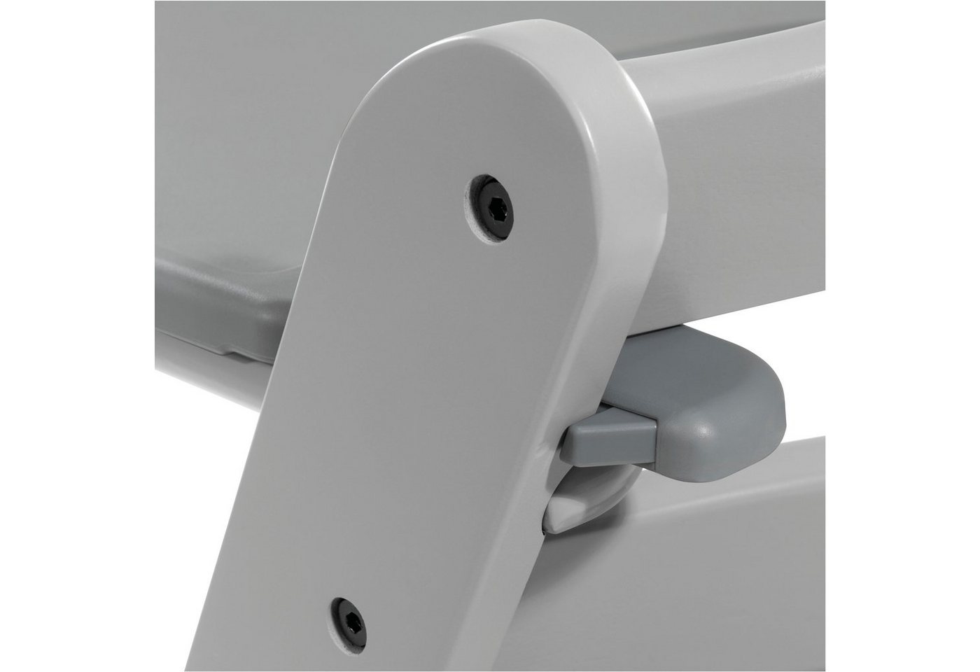 Hauck Hochstuhltablett Alpha Click Tray, grau, Kunststoff, Hauck Hochstuhl Alpha+ – Bild 2 von 5