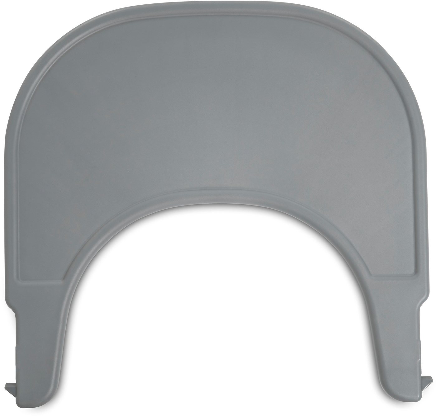 Hauck Hochstuhltablett Alpha Click Tray, grau, Kunststoff, Hauck Hochstuhl Alpha+ – Bild 4 von 5