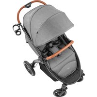 Hauck Kinder-Buggy UpTown - Melange Grey, Sportwagen mit Liegefunktion & Einhand-Faltung - verstellbar bis 22 kg